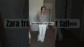 Zara trousers are the best 🙌🏻 Ref s pinned in comments fashion haul outfitideas [upl. by Jacqueline]