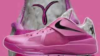 NIKE AIR KD 4 AUNT PEARL EARLY LOOK nike kd4 nikebasketball [upl. by Trebmer]