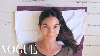 Watch Lily Aldridge Train for the Victorias Secret Fashion Show  Vogue [upl. by Airal]