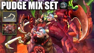 Pudge Feast of Abscession Mix Set Dragonclaw Hook  Rotten Stache  Insatiable Bonesaw [upl. by Corenda]