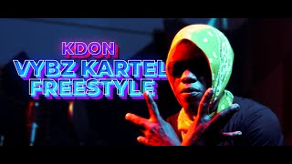 KDON  Vybz Kartel Freestyle Official Music Video [upl. by Ennagroeg]