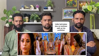 Mahabharat Episode 159 Part 1 The Pandavas leave Hastinapur PAKISTAN REACTION [upl. by Virgel]