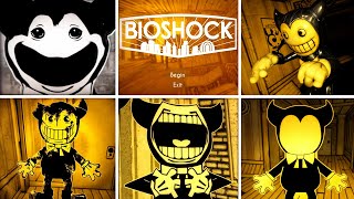 Out of the Ink Machine UPDATE 11  All NEW Secrets  NEW Rare Moments BATIM Mod [upl. by Spratt]