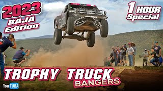 Trophy Truck BANGERS 2023  Baja Edition  1 Hour Special [upl. by Barbette973]