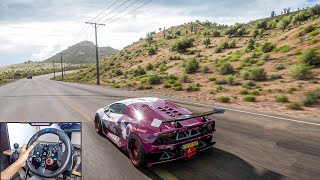 Lamborghini Sesto Elemento  Forza Horizon 5  Logitech g29 gameplay fh5 steeringwheel [upl. by Saticilef229]