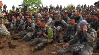 Samoan soldiers singing [upl. by Nylidam]