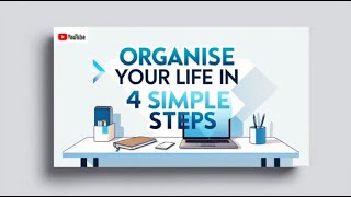 Organize Your Life in 4 Simple Steps  Eisenhower Matrix [upl. by Bob537]