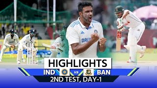 IND vs BAN 2nd TEST Highlights Kanpur Test India vs Bangladesh  Rohit Sharma  Weather Update [upl. by Auhel]