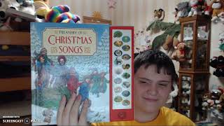 treasury of christmas songs musical book [upl. by Hugon982]