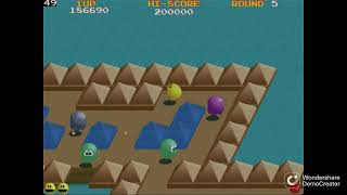 Super PacMania PacMania Gameplay [upl. by Oironoh]