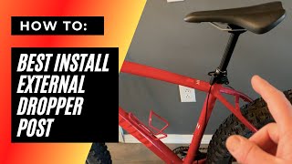 Best Way To Install External Dropper Post PNW Cascade [upl. by Dosi]