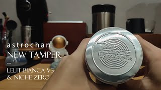 Home Barista Force Tamper with Lelit Bianca and Niche Zero [upl. by Googins]