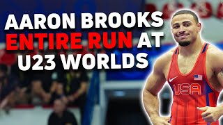 Aaron Brooks RUNS Through U23 Worlds Competition [upl. by Notsej756]