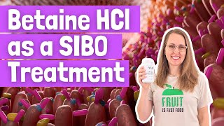 Betaine HCl as a SIBO Treatment [upl. by Ariet]