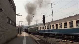 Westfalendampfsonderzug Nach Boppard mit E18 047 und 41 360 [upl. by Aicirtan]