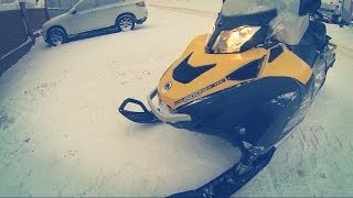 SkiDoo Skandic SWT 600 ETEC 115hp  Снегоход рулю [upl. by Farman840]