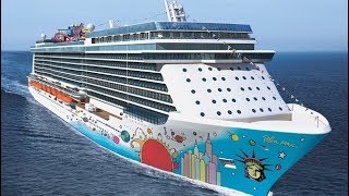 Mighty Cruise Ships Norwegian Breakaway [upl. by Herrick743]