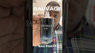 New Dior Sauvage Eau Forte  Best Designer Fragrance for Men ⁉️ diorsauvage fragance perfume [upl. by Ettenoitna]