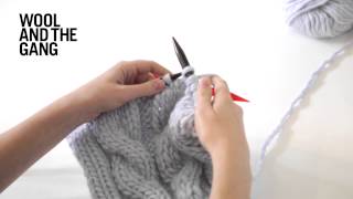 How To Knit Cables [upl. by Uhthna]