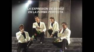 IL DIVO SINGING SORTILEGIO DE AMORwmv [upl. by Ahsetan990]