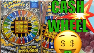 Florida Lottery  The Cash Wheel  ScratchOff 🛞 [upl. by Neddy302]