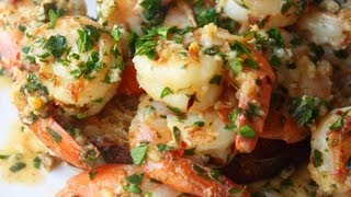 Garlic Shrimp Recipe  Quick amp Easy Garlic Shrimp [upl. by Ynattib]