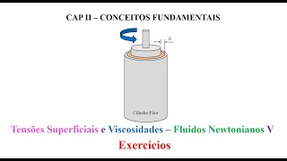 Tensões Superficiais e Viscosidades – Fluidos Newtonianos V [upl. by Geesey]