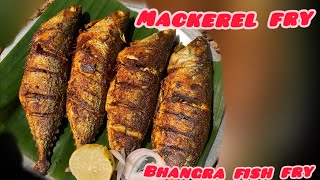 Simple Goan Mackerel fish fry bhagda fish fry [upl. by Kulsrud]