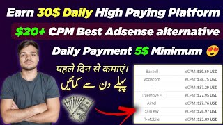 Make 600 Best Adsense Alternative  Daily Payment Minimum Withdraw  Instant Approval [upl. by Id]