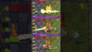 Plants vs Zombies 2 Bloomerang vs Homing Thistle vs Seaflora shorts [upl. by Haleemaj]