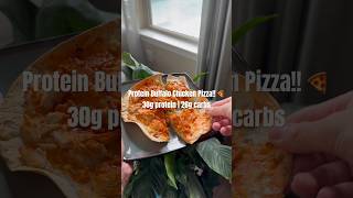 Protein Pizza protein proteinfood proteinrecipes lactosefree foodrecipe foodie foodideas [upl. by Orel]