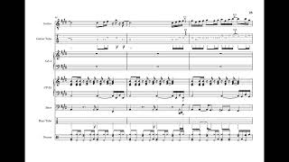 Casiopea  Asayake Mint Jams Transcription Tabs and sheet music [upl. by Rennane194]