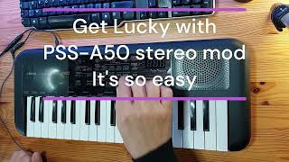 Get Lucky with PSS A50 stereo mod [upl. by Ovid]