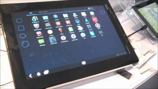 Présentation Tablette tactile Lenovo ThinkPad IFA 2011 [upl. by Aiht]