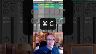 Ableton Quick Tip 6  Group Tracks  CMD G [upl. by Richardson]