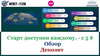 Money Flow  Старт доступен каждому  с 5  Обзор Депозит 20240128 [upl. by Arej705]