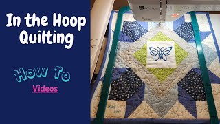 Machine Quilting in the Hoop  How to [upl. by Elbring]