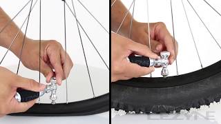 Lezyne Control Drive  How to Use A CO2 Bike Tire Inflator [upl. by Senoj835]