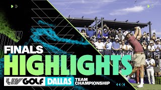 FULL HIGHLIGHTS LIV Golf Dallas Team Championship  Finals  2024 [upl. by Modern]