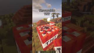 MINECRAFT Throwable TNT Mod [upl. by Bixby100]