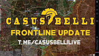 Casus Belli FRONTLINE UPDATE 20  Aktuálne na fronte UKRAJINA 2392024 [upl. by Guglielmo683]