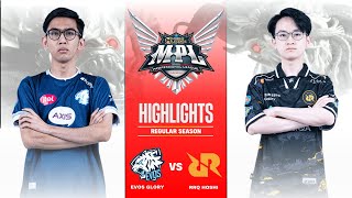 RRQ vs EVOS HIGHLIGHTS MPL ID S14 Regular Season [upl. by Jacynth126]