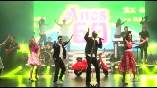 MEGA Banda Show  Anos 60 e 70  GreaseEra um garotoTwist ShoutSatisfactionI Will Survive [upl. by Anyale]