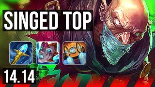 SINGED vs VOLIBEAR TOP  500 games Rank 11 Singed  EUW Master  1414 [upl. by Aivat]