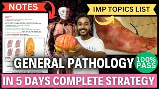 General pathology in 5 days important topics  how to study pathology in medical school 2nd Year [upl. by Yasnil]