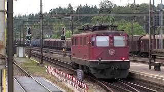 Incredible Railway Action at Othmarsingen Switzerland [upl. by Eentruoc]