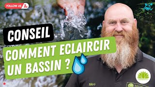 Comment éclaircir leau de mon bassin de jardin [upl. by Myrtia]