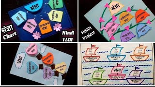 4 Sangya Easy TLM  Sangya Project Sangya Chart  Hindi Grammar TLM [upl. by Icak]