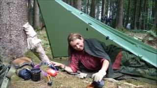 Coffee amp Caviar  A Bushcraft Girls summer overnight belt pack Alpenlore [upl. by Gingras]