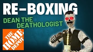 Dean the Deathologist Animatronic ReBoxing 2022 Home Depot [upl. by Monia]